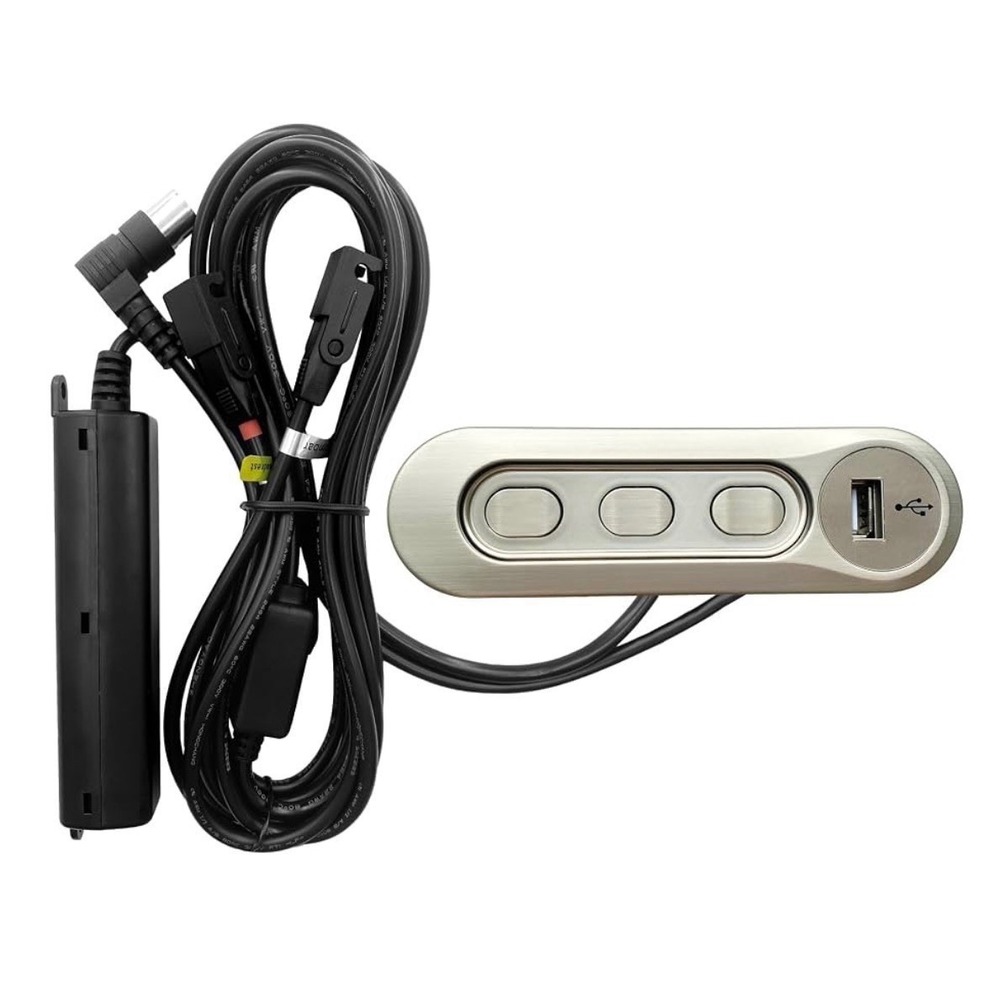 6 Button Switch Kaidi KDH137A-001 Hand Control with USB for Power Recliner Chair